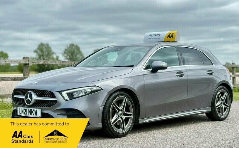 Mercedes-Benz A Class 1.3 A200 Amg Line 7G-dct Euro 6 Ss LN21NKW Grey #4