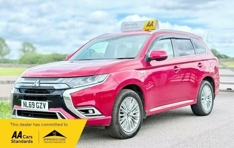 Mitsubishi Outlander 2.4H Twinmotor 13.8Kwh Exceed Cvt 4Wd Euro 6 Ss Red #5