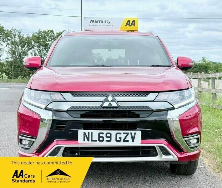 Mitsubishi Outlander 2.4H Twinmotor 13.8Kwh Exceed Cvt 4Wd Euro 6 Ss Red #3