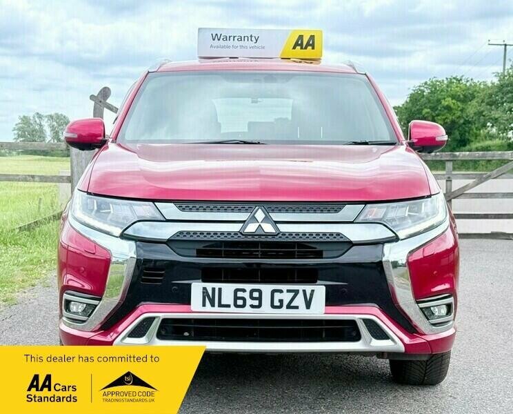 Mitsubishi Outlander 2.4H Twinmotor 13.8Kwh Exceed Cvt 4Wd Euro 6 Ss Red #4