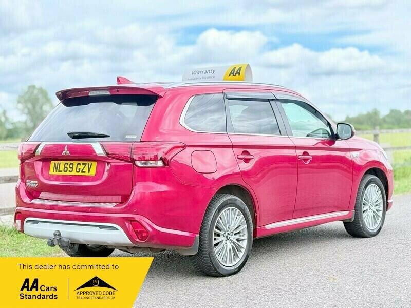 Mitsubishi Outlander 2.4H Twinmotor 13.8Kwh Exceed Cvt 4Wd Euro 6 Ss Red #6