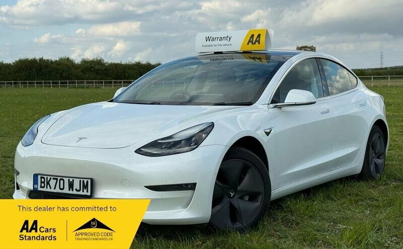 Tesla Model 3 Dual Motor Long Range 4Wde BK70WJM White #3