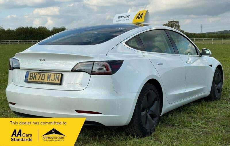 Tesla Model 3 Dual Motor Long Range 4Wde BK70WJM White #4