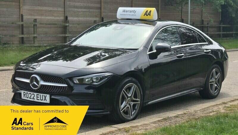 Mercedes-Benz CLA Class 1.3 Cla250e 15.6Kwh Amg Line Premium Coupe 8G-dc RO22EUX Black #4