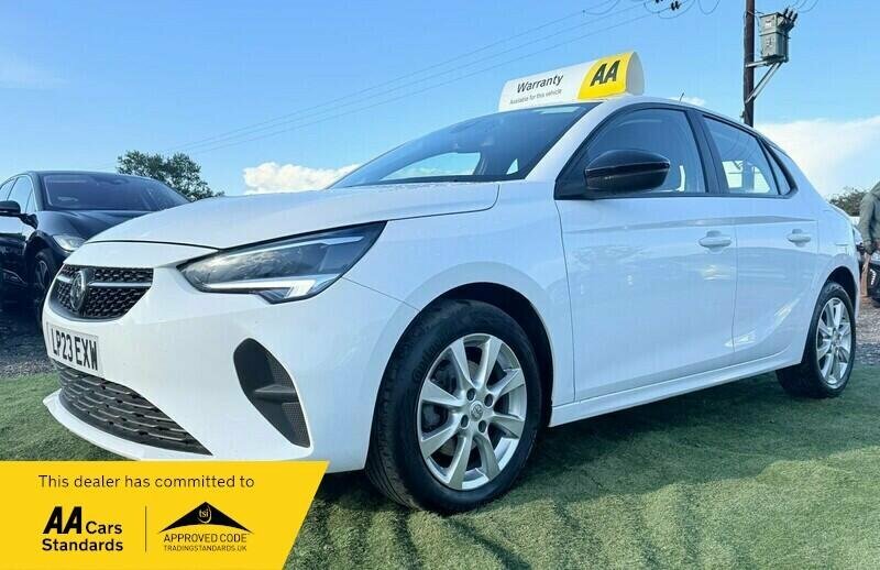 Vauxhall Corsa 1.2 Turbo Design Euro 6 Ss LP23EXW White #4