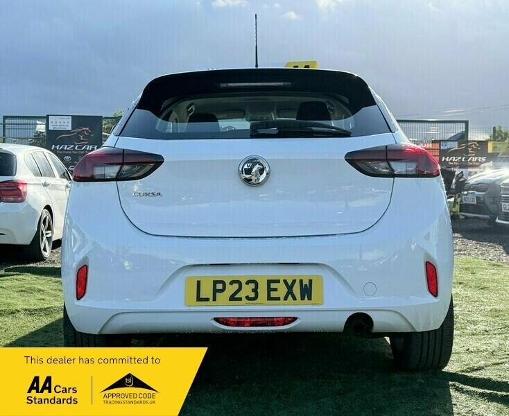 Vauxhall Corsa 1.2 Turbo Design Euro 6 Ss LP23EXW White #6
