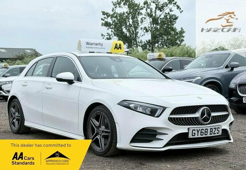 Mercedes-Benz A Class 1.3 A200 Amg Line 7G-dct Euro 6 Ss White
