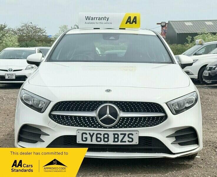 Mercedes-Benz A Class 1.3 A200 Amg Line 7G-dct Euro 6 Ss GY68BZS White #3