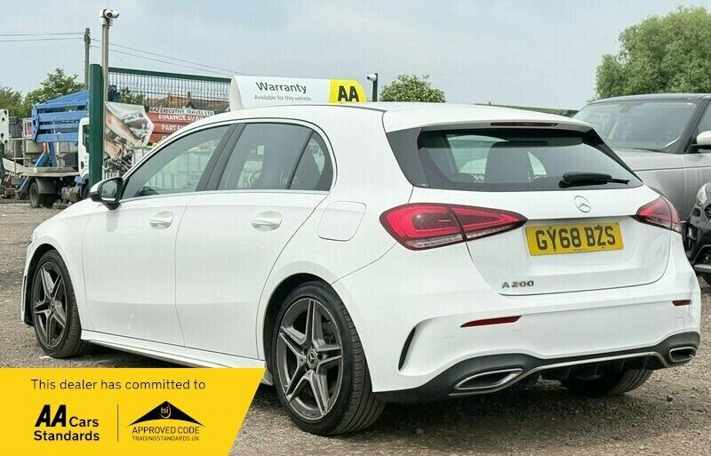 Mercedes-Benz A Class 1.3 A200 Amg Line 7G-dct Euro 6 Ss GY68BZS White #5