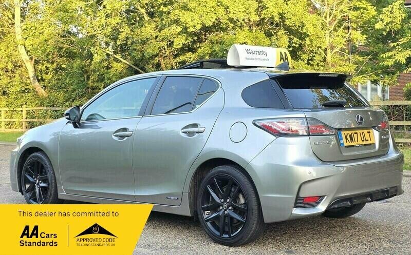 Lexus CT 1.8 200H Sport Cvt Euro 6 Ss Grey #4