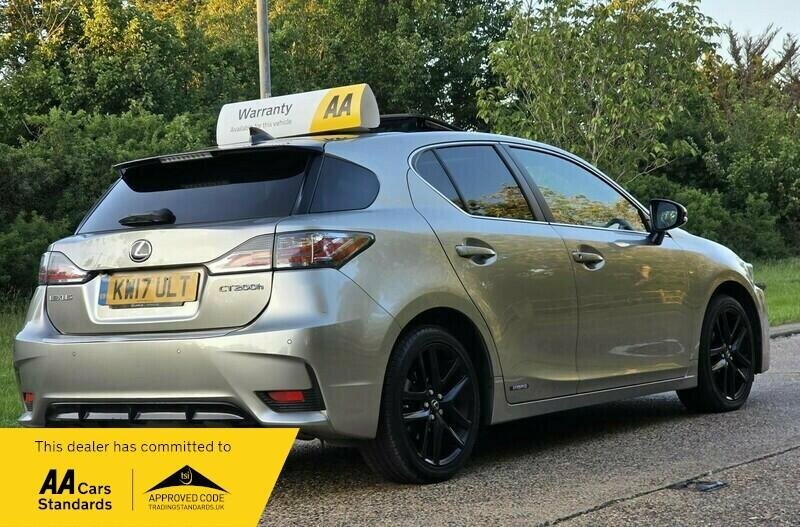 Lexus CT 1.8 200H Sport Cvt Euro 6 Ss Grey #6