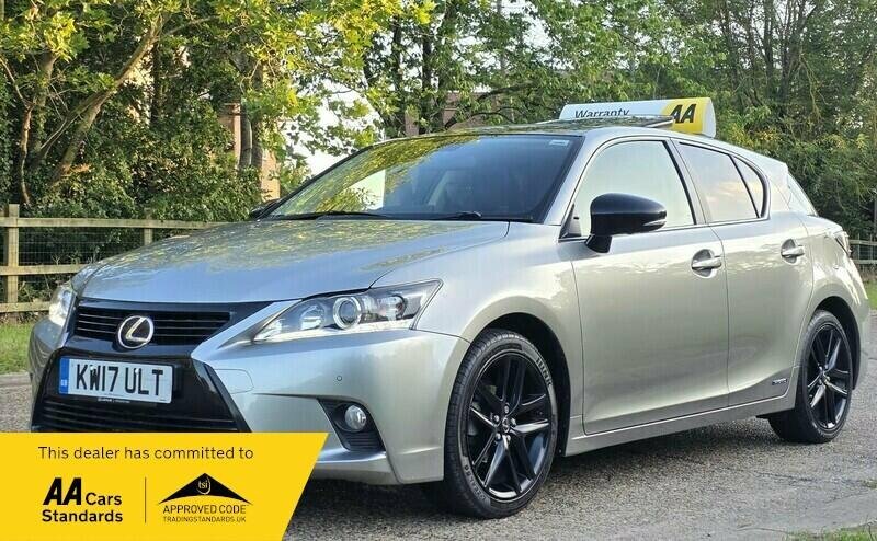 Lexus CT 1.8 200H Sport Cvt Euro 6 Ss Grey #3