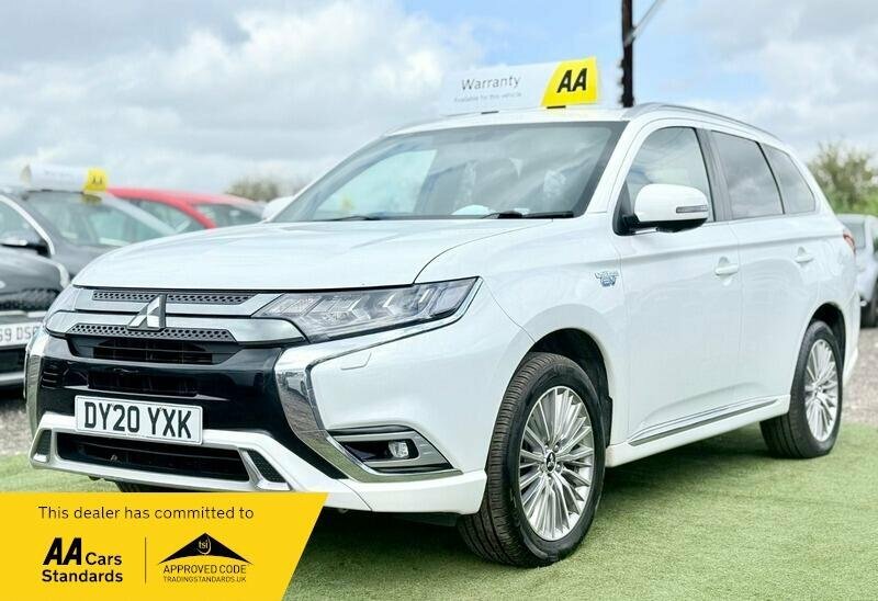 Mitsubishi Outlander 2.4H Twinmotor 13.8Kwh Exceed Cvt 4Wd Euro 6 Ss White #3