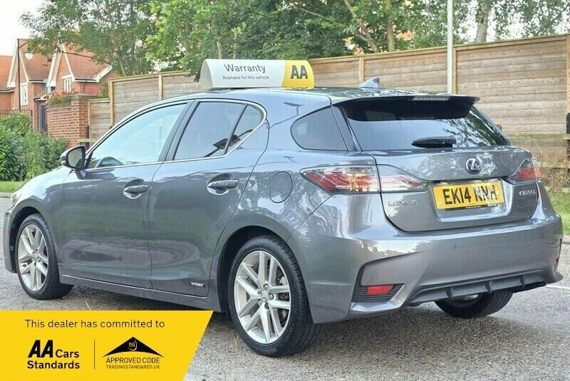 Lexus CT 1.8 200H Premier Hatchback Hybrid Cvt E Grey #6