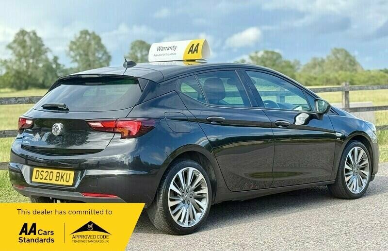 Vauxhall Astra 1.2 Turbo Sri VX Line Nav Euro 6 Ss DS20BKU Black #4