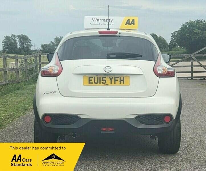 Nissan Juke 1.6 Tekna Xtron Euro 5 EU15YFH White #6