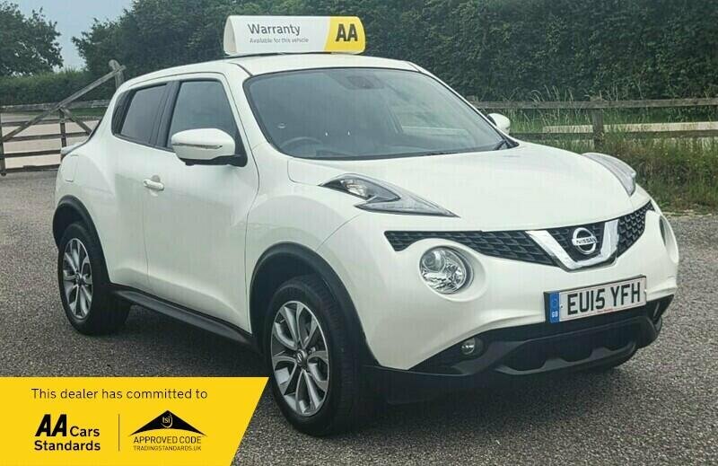 Nissan Juke 1.6 Tekna Xtron Euro 5 EU15YFH White #2