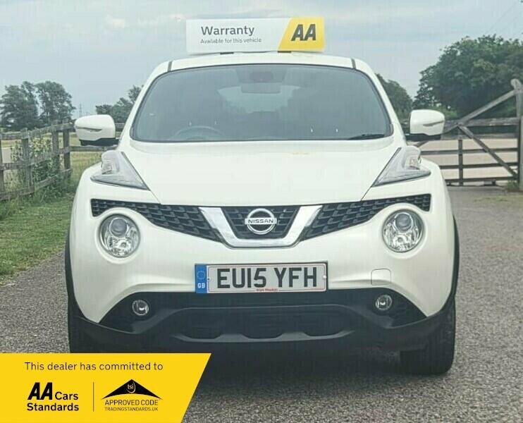 Nissan Juke 1.6 Tekna Xtron Euro 5 EU15YFH White #4