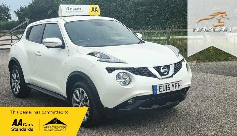 Nissan Juke 1.6 Tekna Xtron Euro 5 White