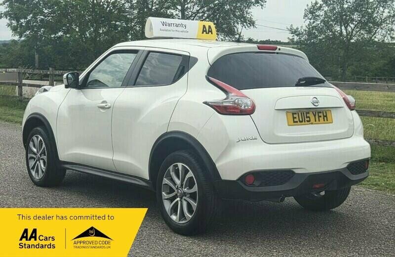 Nissan Juke 1.6 Tekna Xtron Euro 5 EU15YFH White #5