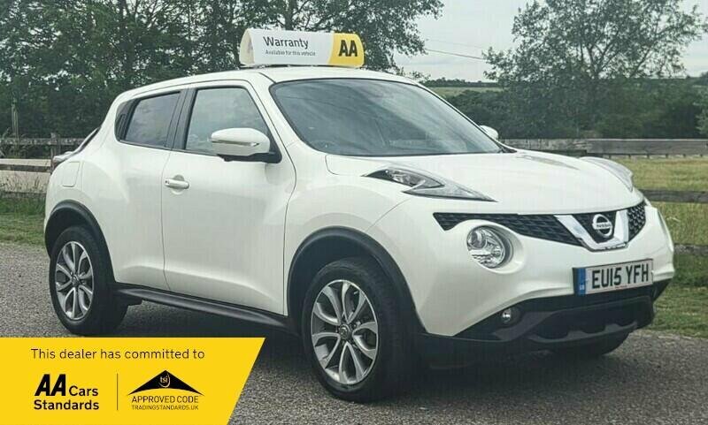 Nissan Juke 1.6 Tekna Xtron Euro 5 EU15YFH White #3