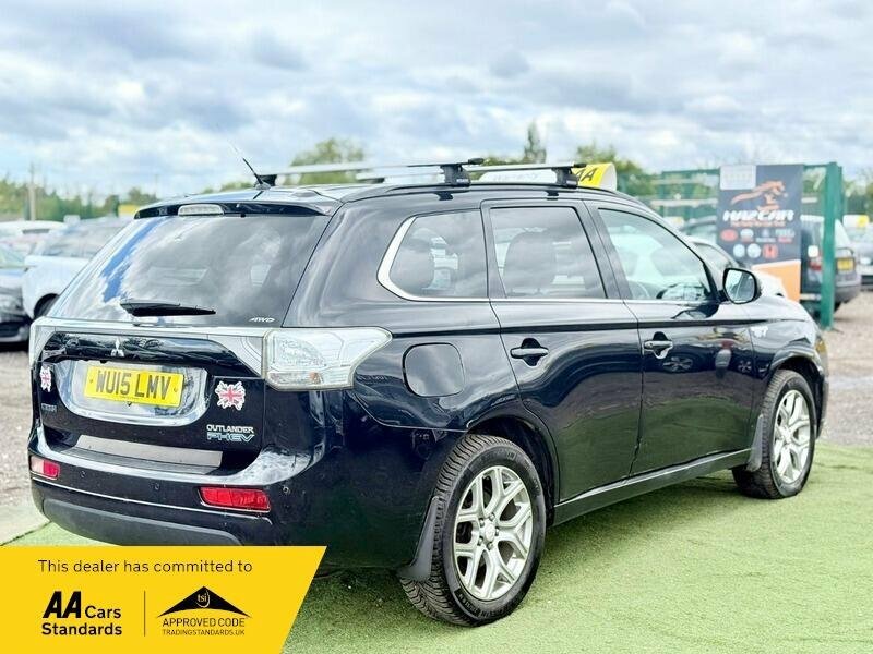 Mitsubishi Outlander 2.0H 12Kwh Gx4h Cvt 4Wd Euro 5 Ss Black #4