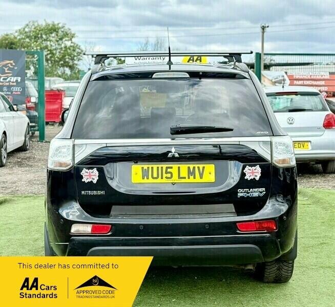 Mitsubishi Outlander 2.0H 12Kwh Gx4h Cvt 4Wd Euro 5 Ss Black #5