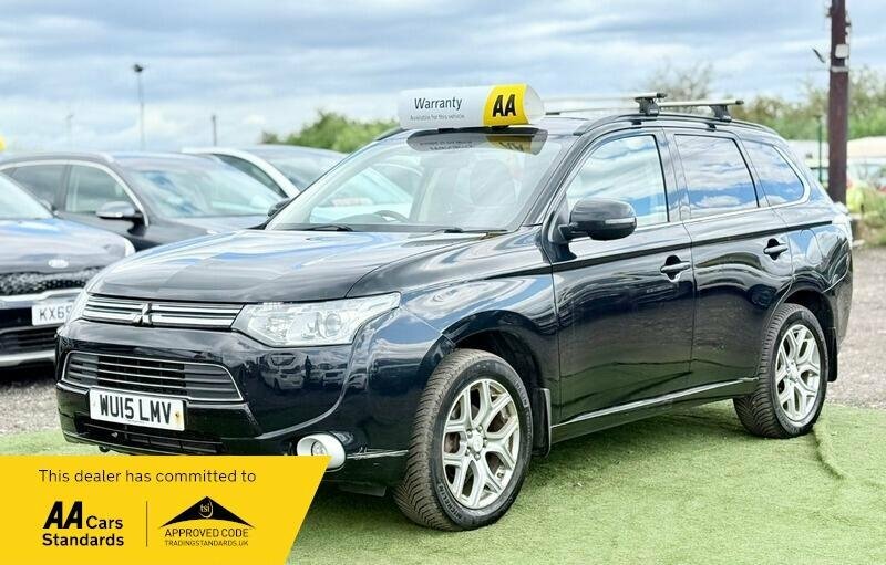 Mitsubishi Outlander 2.0H 12Kwh Gx4h Cvt 4Wd Euro 5 Ss Black #3
