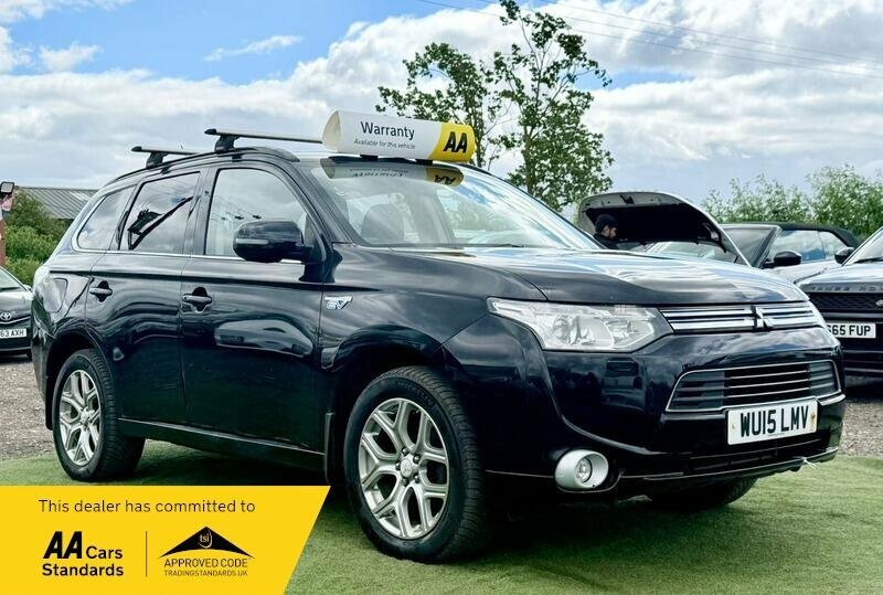 Mitsubishi Outlander 2.0H 12Kwh Gx4h Cvt 4Wd Euro 5 Ss Black