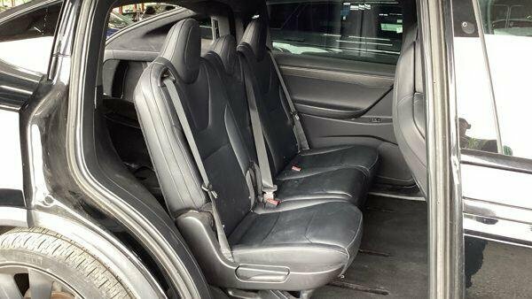 Tesla Model X Suv Grey #9