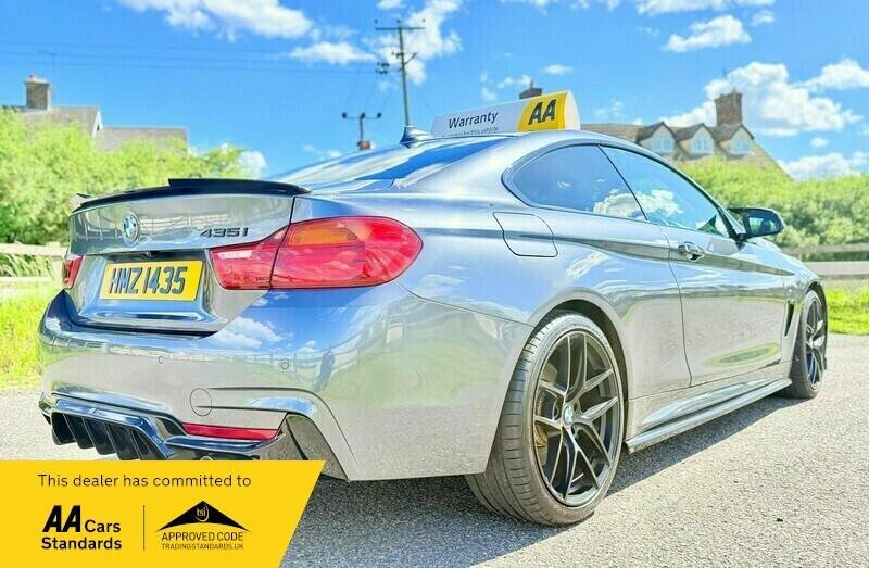 BMW 4 Series 3.0 435I M Sport Euro 6 Ss Grey #5