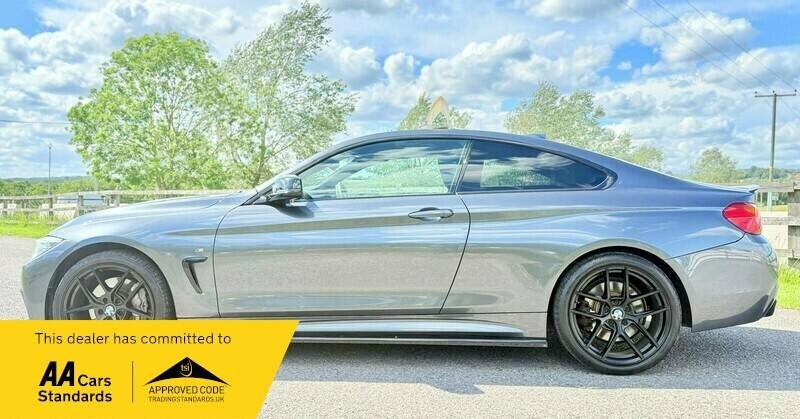 BMW 4 Series 2.0 420D M Blue #8