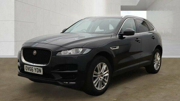 Jaguar F-Pace 2.0 D180 Portfolio Awd Euro 6 Ss Black #2