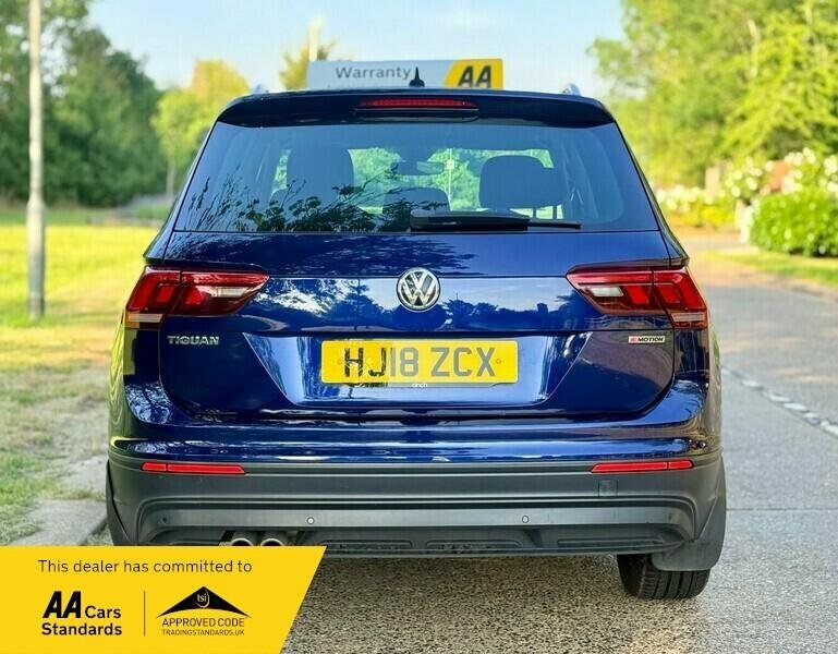 Volkswagen Tiguan 2.0 Tdi Se Navigation Dsg 4Motion Euro 6 Ss HJ18ZCX Blue #6
