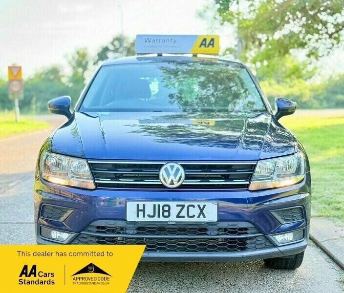 Volkswagen Tiguan 2.0 Tdi Se Navigation Dsg 4Motion Euro 6 Ss HJ18ZCX Blue #3