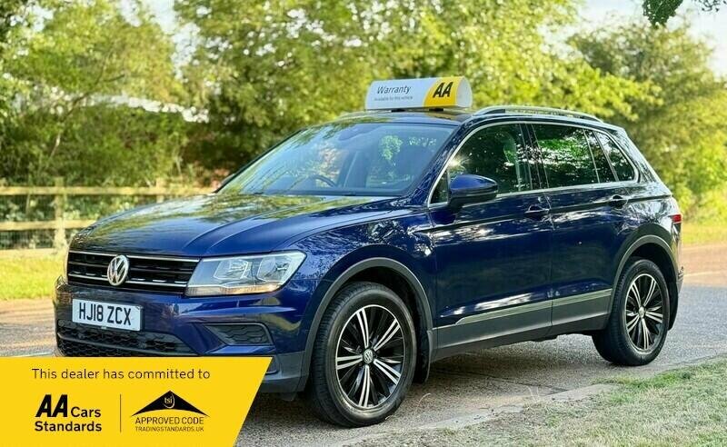 Volkswagen Tiguan 2.0 Tdi Se Navigation Dsg 4Motion Euro 6 Ss HJ18ZCX Blue #4