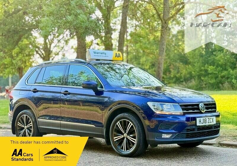 Volkswagen Tiguan 2.0 Tdi Se Navigation Dsg 4Motion Euro 6 Ss Blue
