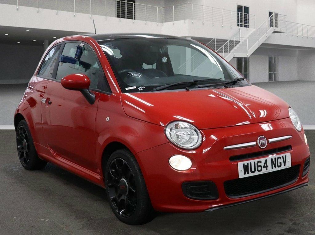 Fiat 500 Lounge U284 Ulez Grey #1