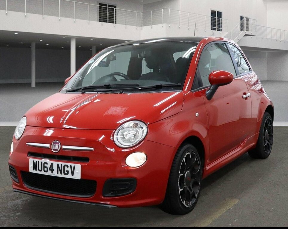 Fiat 500 Lounge U284 Ulez Grey #2