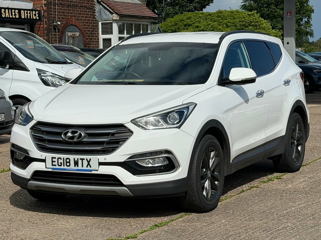 Hyundai Santa Fe 2.2L Premium White #3