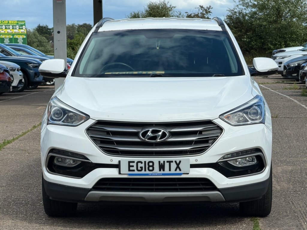 Hyundai Santa Fe 2.2L Premium White #2