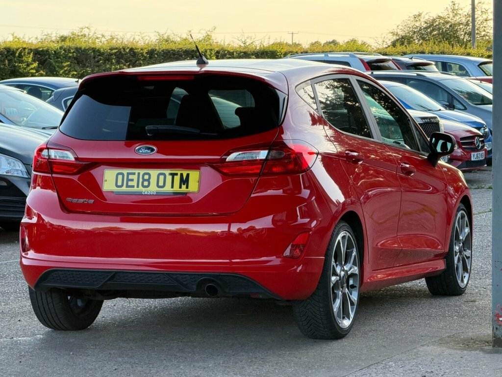 Ford Fiesta 1L St-line OE18OTM Red #6