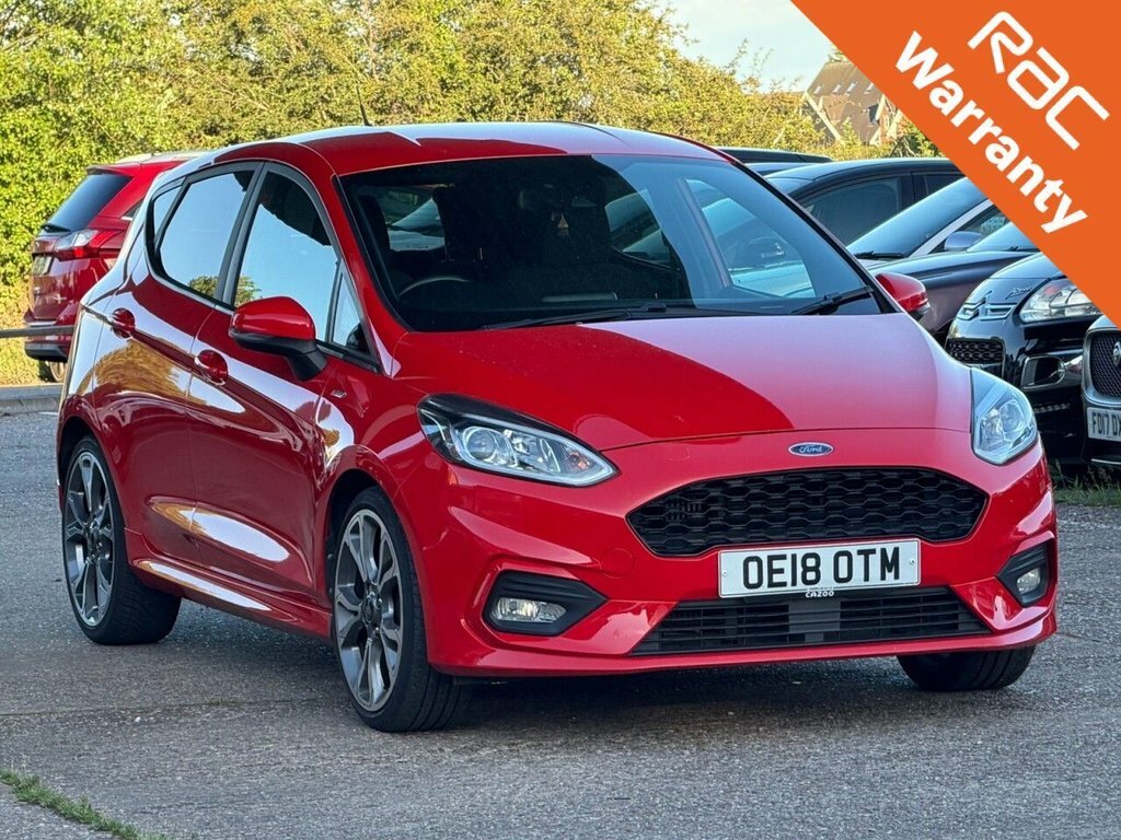 Ford Fiesta 1L St-line OE18OTM Red