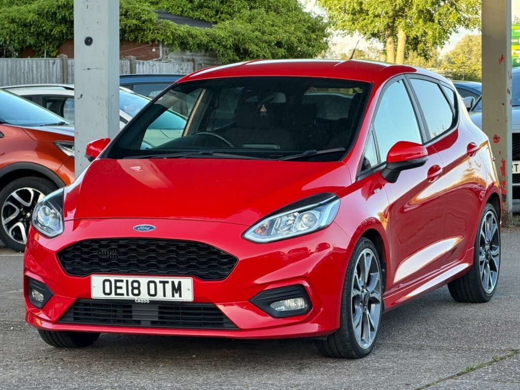 Ford Fiesta 1L St-line OE18OTM Red #3