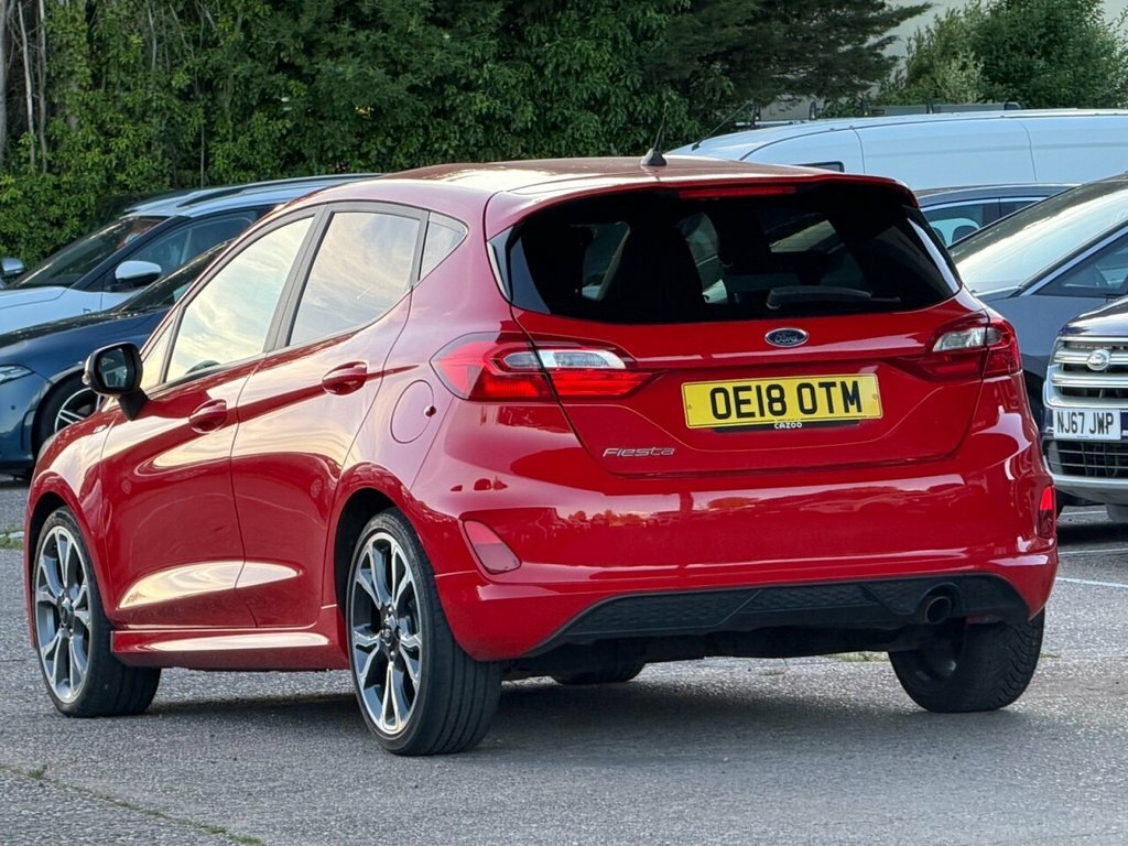 Ford Fiesta 1L St-line OE18OTM Red #4