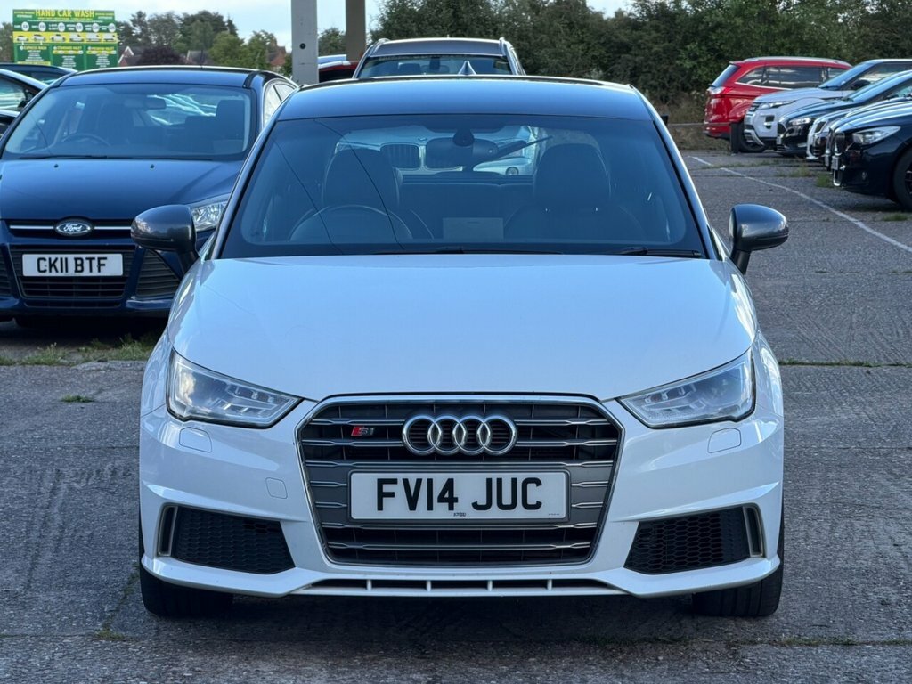 Audi S1 Hatchback White #2