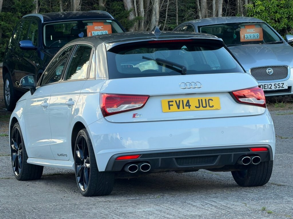 Audi S1 Hatchback White #4
