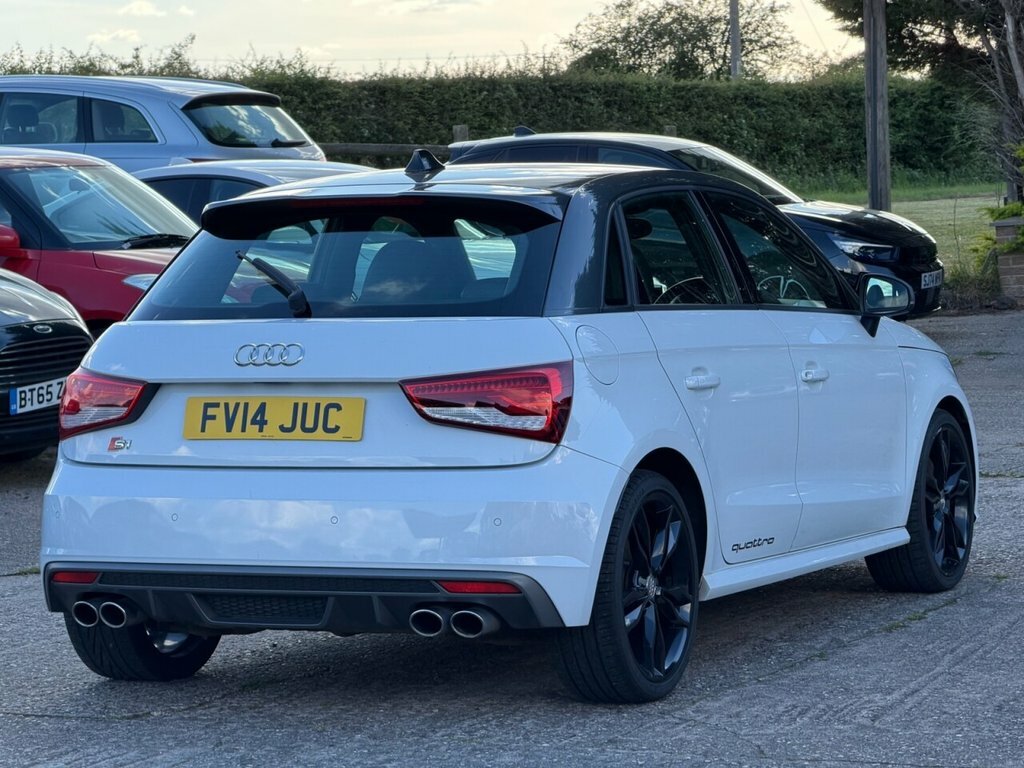 Audi S1 Hatchback White #6