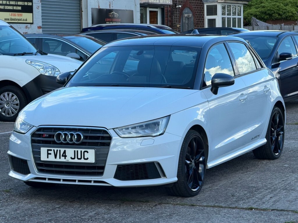 Audi S1 Hatchback White #3