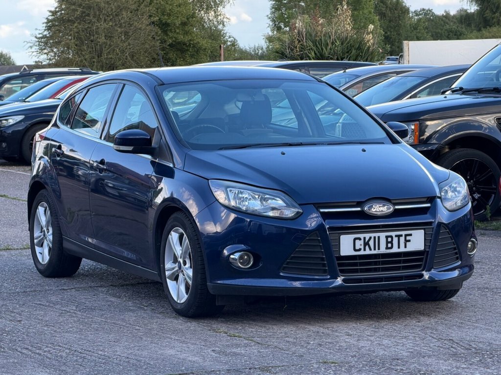 Ford Focus 1L Zetec Blue